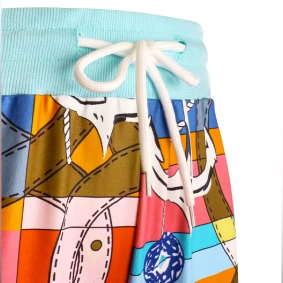 2 Pc: Sailor Print Pullover Sweatshirt w/Matching Drawstring Pants, NWOT - Picture 6 of 8